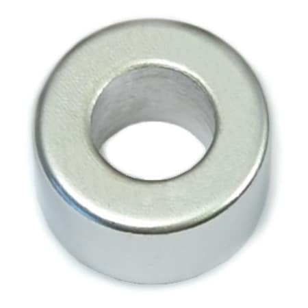 Midwest Fastener Round Spacer, Polished Stainless Steel, 5/8 in Overall Lg, 5/16 in Inside Dia, 5 PK 33331